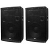 Pack PA DJ amp 1600 W + 4 HP 600W DJ-675-S