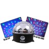 Boule lumineuse dotée de 3 Leds ASTRO CRYSTAL