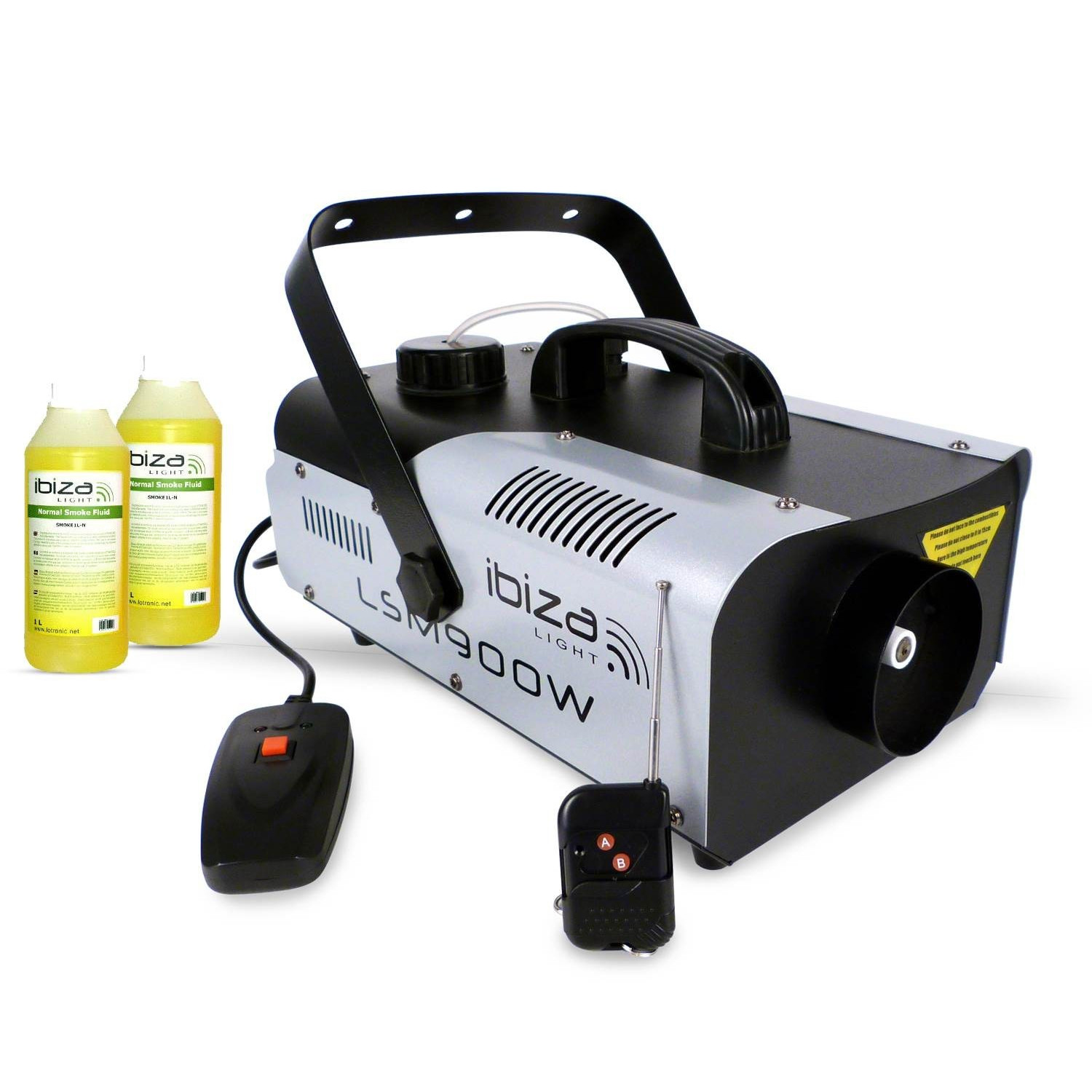 Machine à Fumée 900W Télécommandée TAKRINK Avec 8 LED RGB Portables - Idéale Pour Halloween, Noël, Mariages, Fêtes DJ Et Spectacles