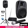 Enceinte amplifiée 300W, MIC PIED, Bar Animations