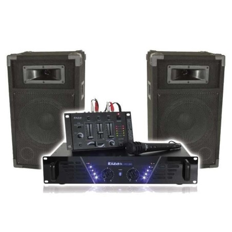 IBIZA SOUND DJ-300 Pack sonorisation