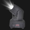 Mini LYRE DMX A 1 LED Blanche avec EFFET BEAM