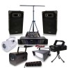 Dj Amp Pack sono 2 x 240 W + pak Effect lichten
