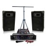 Dj Amp Pack sono 2 x 240 W + pak Effect lichten