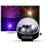 lichtgevende bal ASTRO4 RGB LED HP geïntegreerde SD / USB