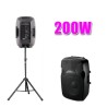 MOLDED actieve luidspreker Live 8 "/ 20cm - 200W + Foot