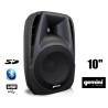 Un par de altavoces con alimentación Boomer 10 "880W + pies