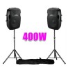 LuidsprekerE Dj LEEF ACTIVE 8 "/ 20cm - 400W + Feet