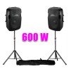 LIVE-SPEAKER Active 10 "/ 25cm - 600W + Feet