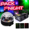 Empacar primera noche + bola de cristal LAS Santo Irolaser