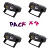 efectos de luz 4 Pack - verde y rojo 150 MW