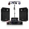 Pack licht en geluid DISCO DJ300 volledige DJLIGHT90 LEDs