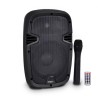 Enceinte autonome 8"/20cm 300W USB/SD/BT avec micro VHF HYBRID8VHF-BT