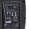 Enceinte autonome 8"/20cm 300W USB/SD/BT avec micro VHF HYBRID8VHF-BT