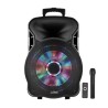 Enceinte mobile amplifiée 800W 15'' à LEDs Rvb USB/BT/SD/FM PARTY15 SA50532A