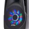 Altavoz portátil LED de 8 "/ 20cm 300W RGB con USB / Bluetooth / FM / MICRO