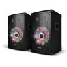 Een paar van de passieve sprekers SONO DJ PA 10 "/ 25cm 2x250W met geïntegreerde LED 2-weg bass reflex