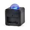Mini enceinte bluetooth noir iDance CUBE MINI 3 à LEDs RGB sur batterie - USB - 3W RMS SA50662A-N