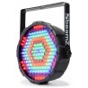 10mm plana faro RGBW LED POR 186 DMX 45W + IR Remote +