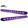 Set van 2 bars tot speciale UV-licht 12x3V LEDs met montagebeugel - PURE LIGHT AMBER