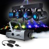 Pack, waaronder een portiek, 4 lichteffecten PAR / ASTRO / BEAM / DERBY en een rookmachine