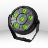 Jeu de lumière PAR 6x1W LED RVB + Etrier fixation - mode auto/sound - Festi Night PARBALL6 PARBALL6