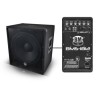 Pack sonorisation DJ 2400W - Subwoofer 46cm + 2 Enceintes 30cm + Pieds - BMS1812 PACK-BMS1812-N