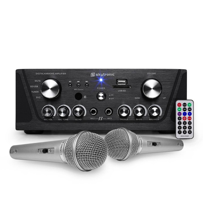 Amplificateur-mixeur Karaoké Avitek ST-900 - 200W, 3 Entrées Micro, écho Numérique, Occasion