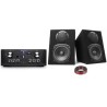 Karaoke versterker Skytronic zwart USB / SD / FM + 160W Speakers Fenton compact DJ 2x100W