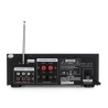 Karaoke amplificatore Skytronic nero USB / SD / FM + 160W coppia di diffusori Hi-Fi a 2 vie 140W