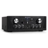 Karaoke amplificatore Skytronic nero USB / SD / FM + 160W coppia di diffusori Hi-Fi a 2 vie 140W