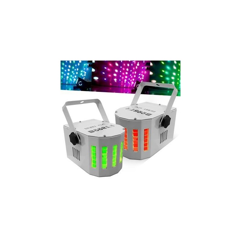 Pack 2 Jeux de lumières PAR-ASTRO 2 en 1 projecteur PAR ASTRO - LED