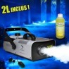 Rauchmaschine FLASH 1320W Kapazität 2.25L DMX mit zwei Fernbedienungen (wire / wireless) + 2L