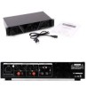Pack 480W PA Speaker Amp + Mixer + Mic + 4 + Gantry lichteffecten