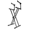 Doble soporte del teclado - Ibiza Sound SK003