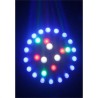 2 Jeux de lumière effet MoonFlower 60 LEDs 5mm RGBWA + Télécommande - Pur Light DENNY-CLEAR