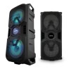 De alta potencia LED RGB 400W independiente del altavoz USB / BT / SD / FM + Wireless Micro - Pickering CX6