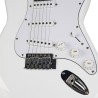 Kit chitarra elettrica Amplificatore + 15W + Potting - Bianco - Johnny Brooks JB402
