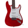Kit chitarra elettrica Amplificatore + 15W + Potting - Rosso - Johnny Brooks JB404