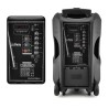 Speaker geluid draagbare batterij 15 "LED RGB - USB / Micro SD / BT / FM + VHF + Micro Phone