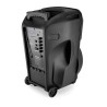 Lautsprecher klingen tragbare Batterie 15 „LED RGB - USB / MICRO SD / BT / FM + VHF + Micro Phone