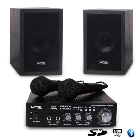 Zusammen Karaoke 100W - USB / SD / BLUETOOTH - LTC AUDIO STAR2MKII