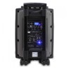 Système de sonorisation portable 10" 500W - USB/BT/REC/VOX + 1 Micro VHF +  Micro filaire