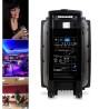 Système de sono portable 12" - USB/BT/REC/VOX + 2 Micros VHF - Ibiza Sound PORT12VHF-BT