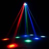 Mini Doble BARLED RGBW LED 8x3W - DMX - MICROSPID FANTASMA