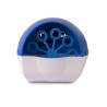 máquina de burbujas móvil para niño azul / blanco con G002GCB líquido