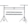 Pórtico de efectos de iluminación - Altura ajustable 200 - 400 cm - Ibiza Light SL002