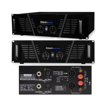 PA-Verstärker 2 x 1500W - Ibiza Ton AMP2000