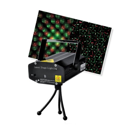 Laser effet FireFly - Rouge & Vert 100 + 30 mW - Ibiza Light LAS-S130RG-MULTI