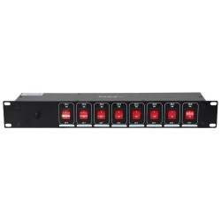 El envío de 8 canales 19 "3500W para los juegos de luz IBIZA LC806S